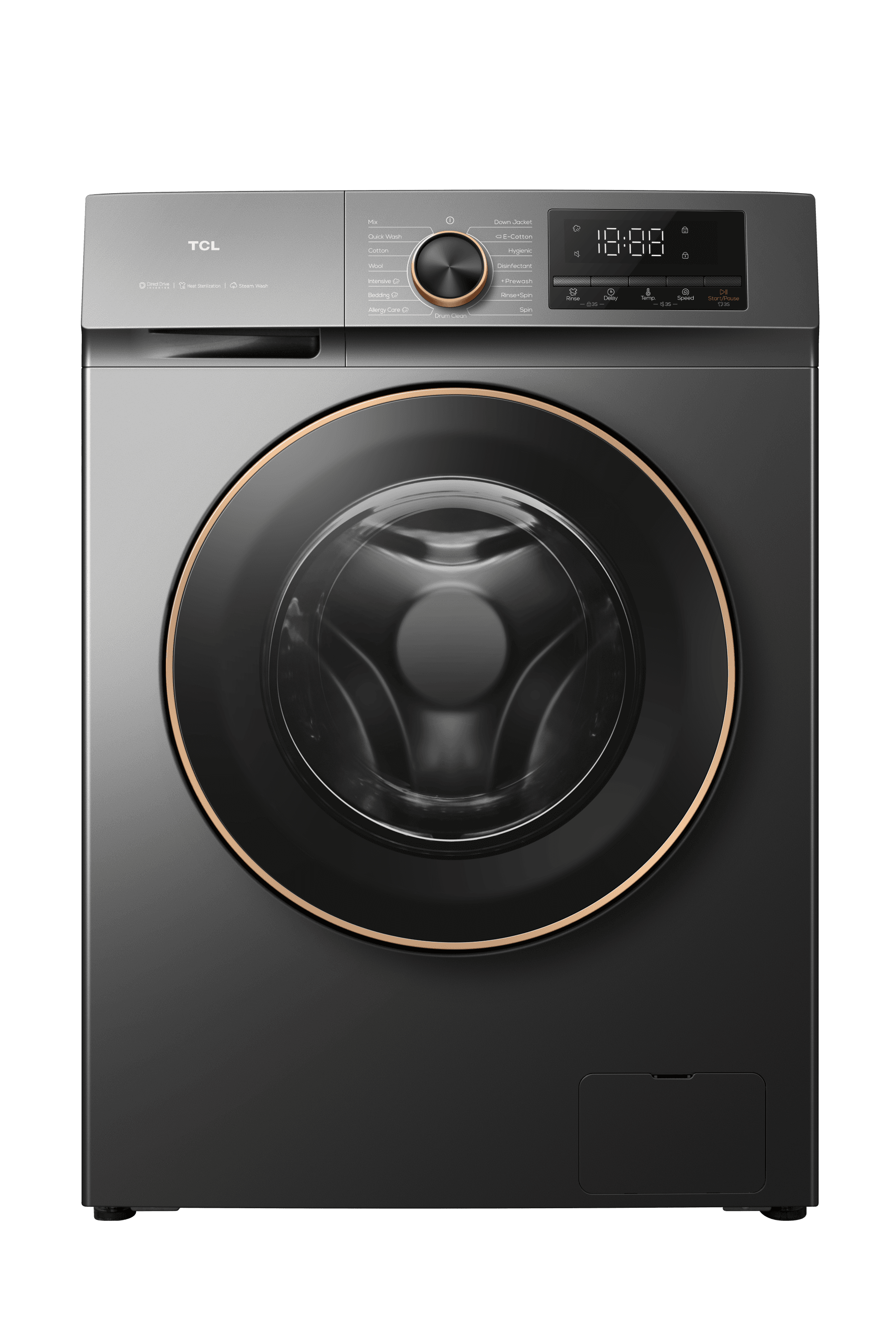 TCL 9KG Smart Direct Motion Front Load Washing Machine – P1109FLG